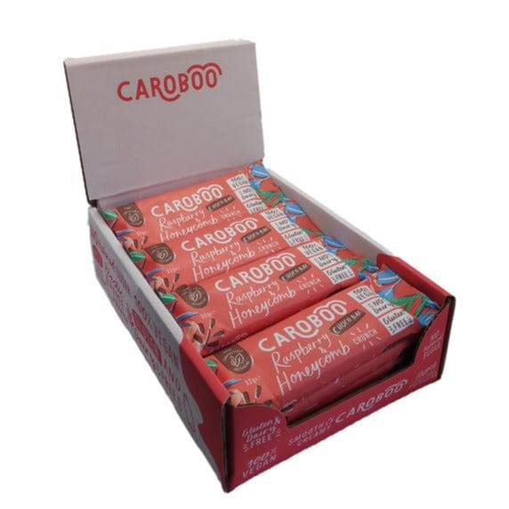 Caraboo Raspberry & Honeycomb Crunch Chocco Bar 35g