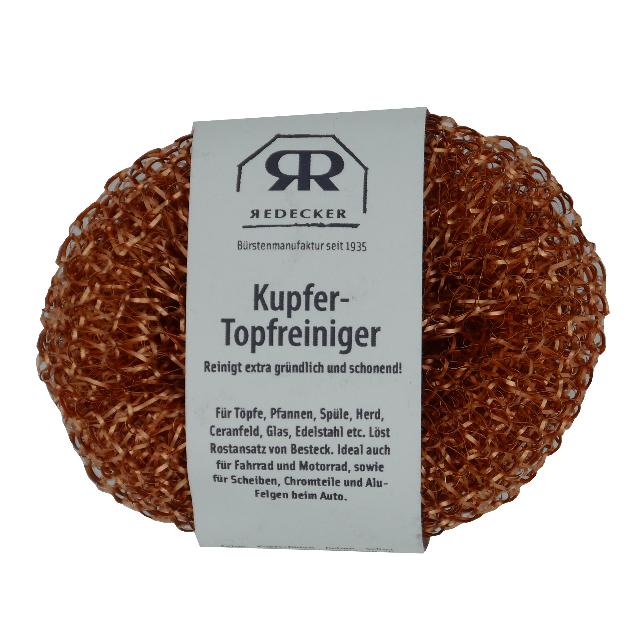 Pack of 2 copper pot scrubbers