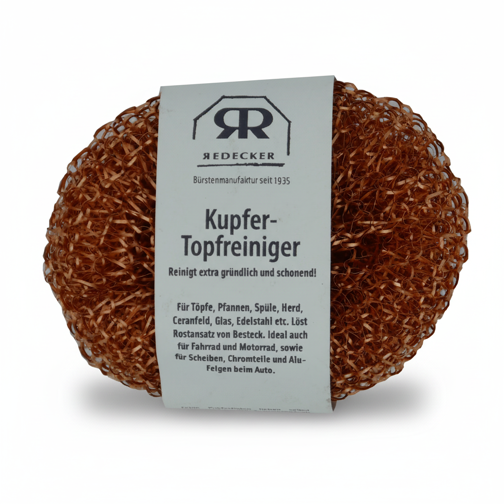 Pack of 2 copper pot scrubbers