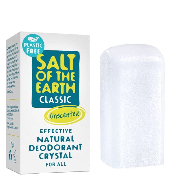 Salt Of The Earth Classic Plastic Free Deodorant Crystal 75g