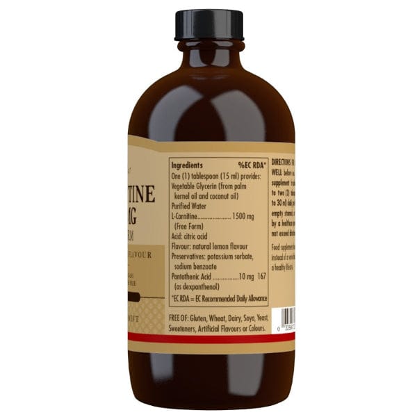 Solgar L-Carnitine 1500mg Liquid 473ml