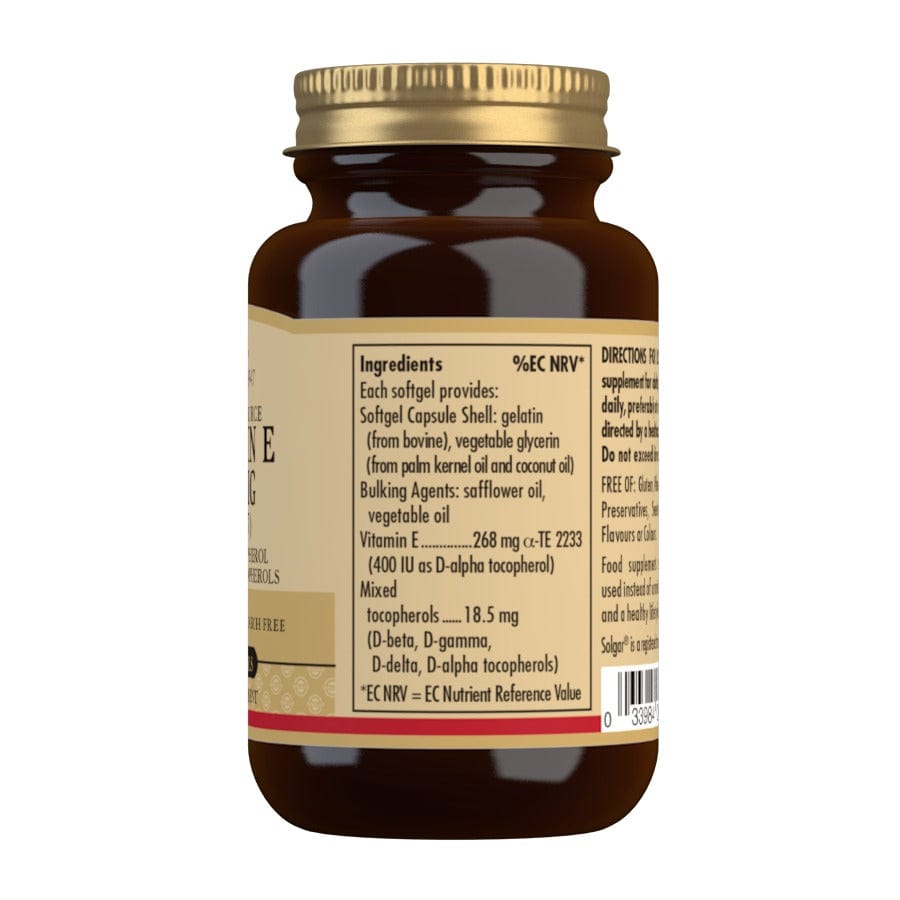 Solgar Vitamin E 268mg (400iu) 50 Softgels
