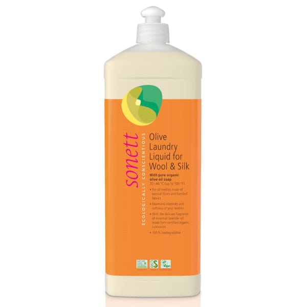 Sonett Olive Laundry Liquid For Wool and Silk 1ltr
