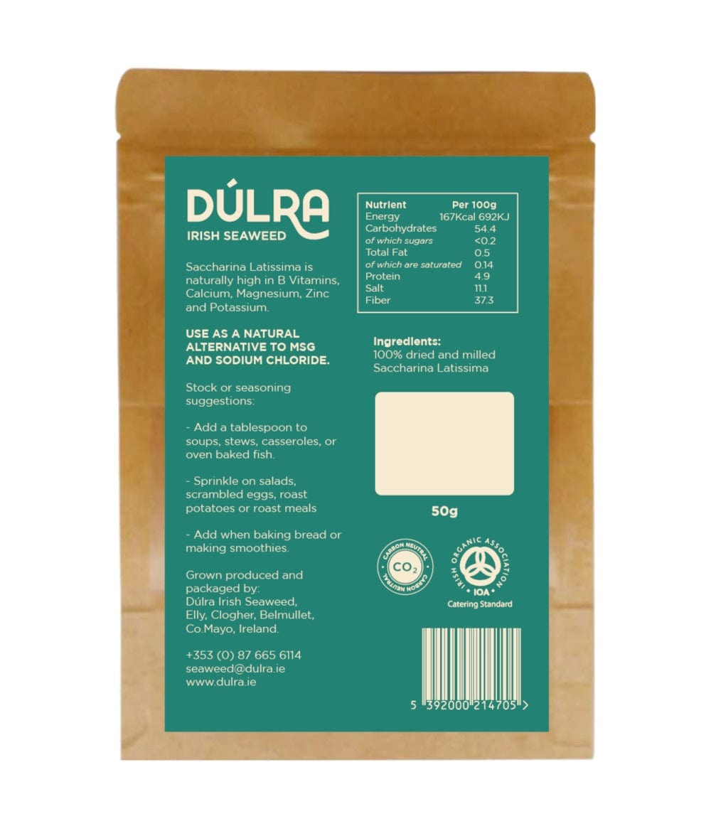 Dúlra Irish Seaweed Sugar Kelp 50g