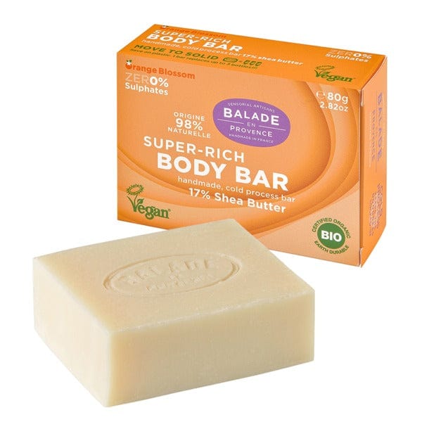 Balade En Provence Vegan Orange Blossom Body Bar 80g