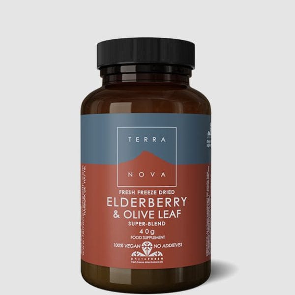 Terranova Elderberry & Olive Leaf 40g