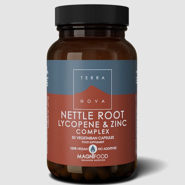 Terranova Nettle Root, Lycopene & Zinc Complex prostate support 50 Caps