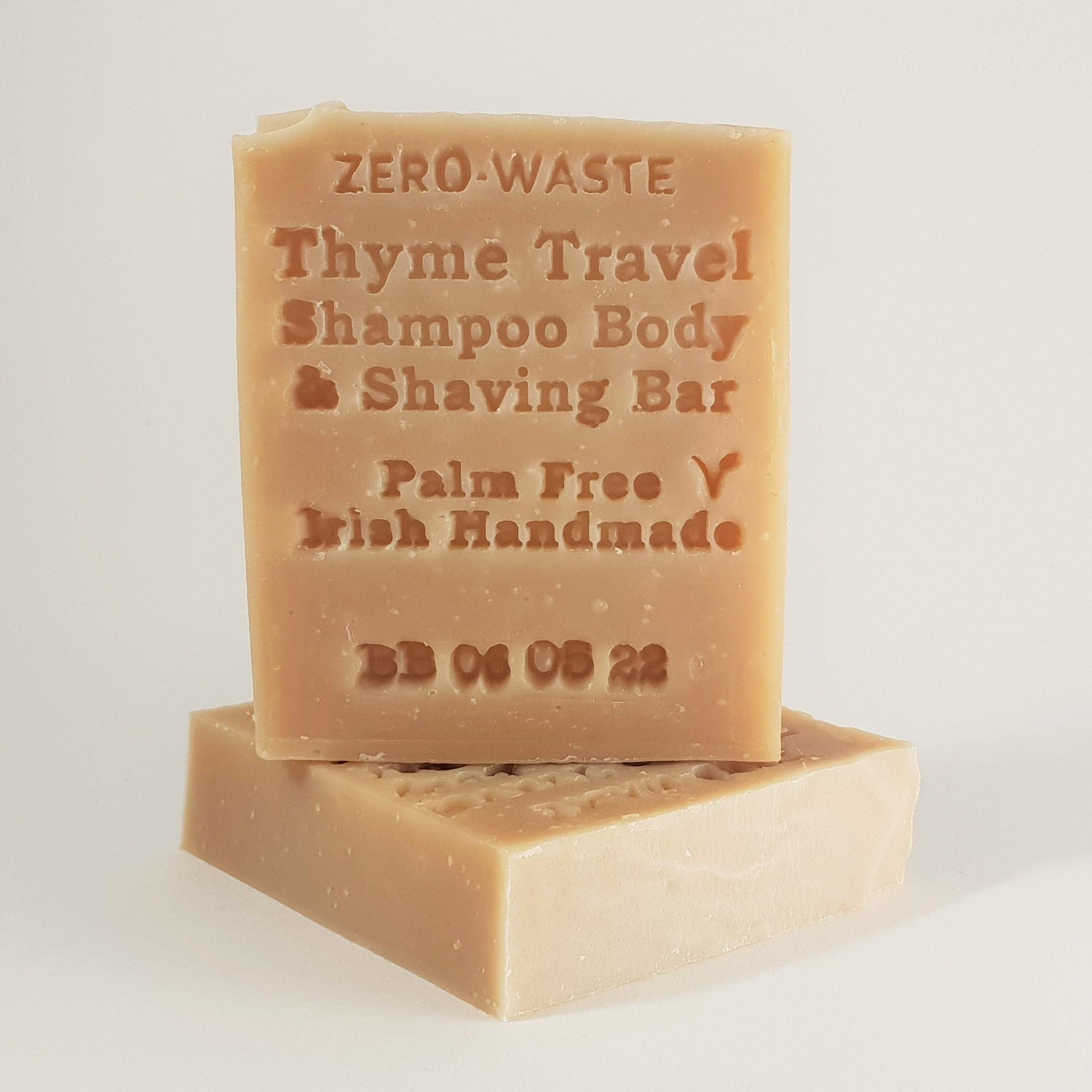 Palm Free Irish Soap Thyme Shampoo & Shaving Bar