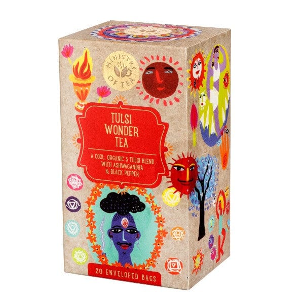 Ministry Of Tea Organic Tulsi Wonder Tea 20 Bags