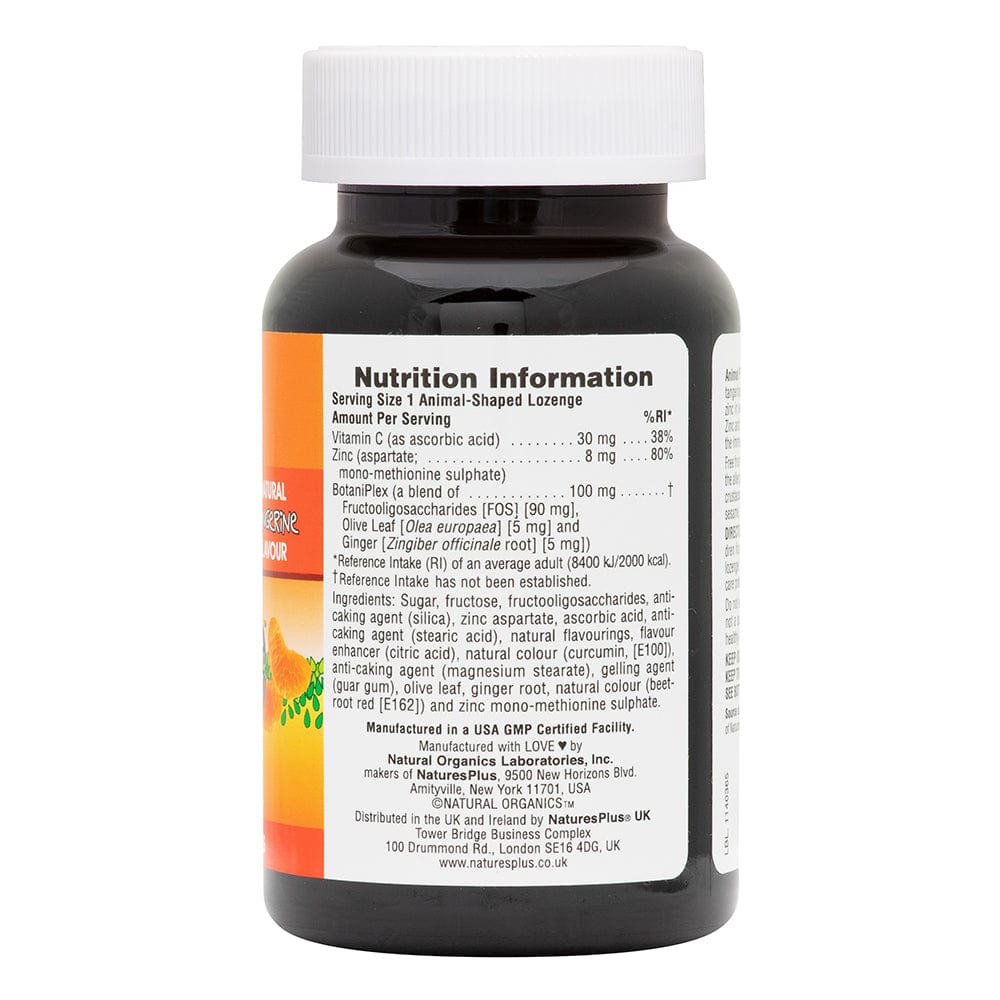 Natures Plus Animal Parade KidZinc 90 Lozenges