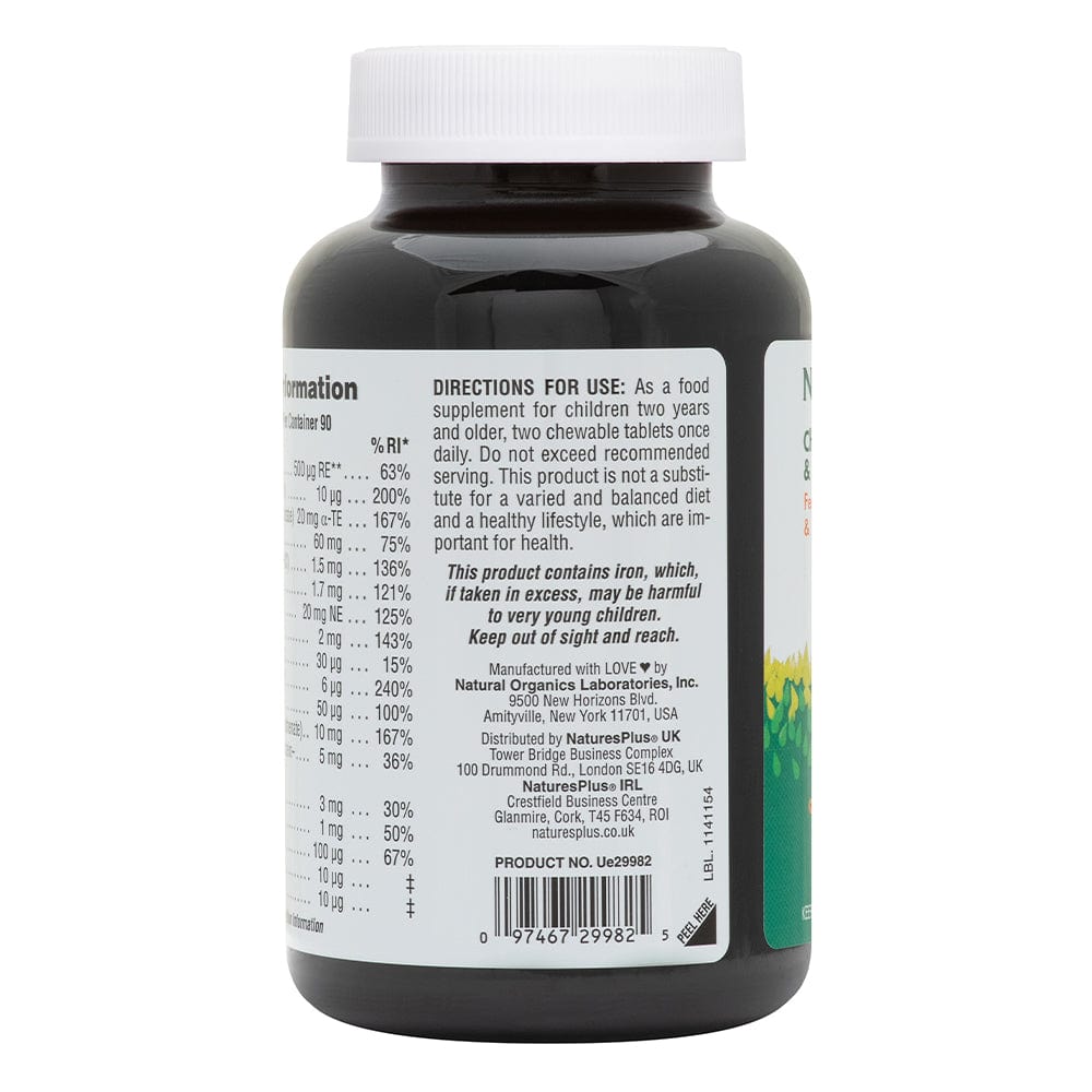 Natures Plus Animal Parade Children's Multi Chewable 180 Tabs