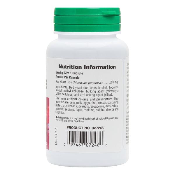 Natures Plus Red Yeast Rice 600mg