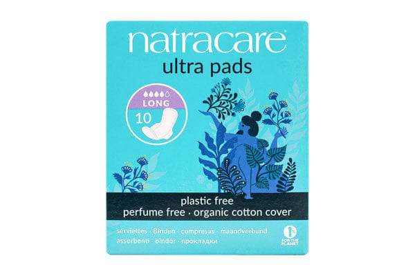 Natracare Ultra Pads Long 10 Pads