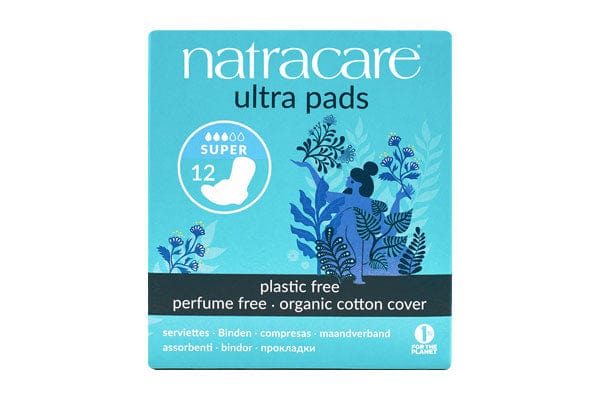 Natracare Ultra Pad Super 12 Pads