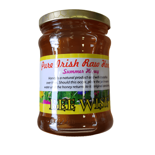 Beewise Pure Irish Raw Summer Honey