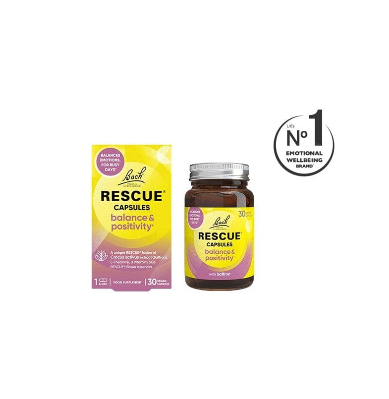 Bach Rescue Balance and Positivity 30 Caps
