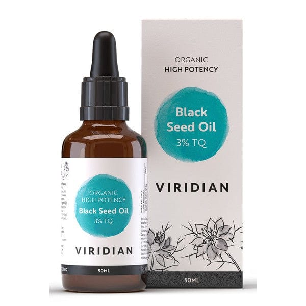 Viridian Organic High Potency Black Seed Oil 50ml