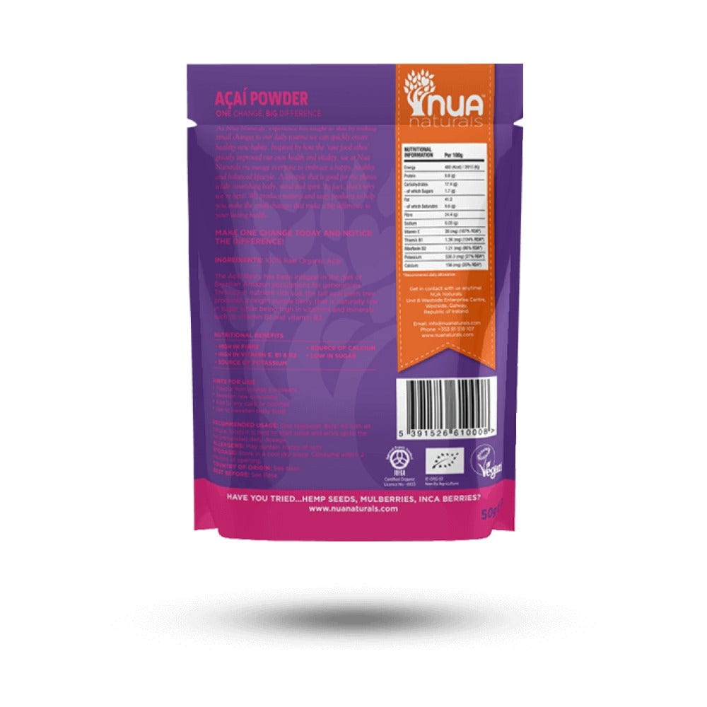 Nua Naturals Acai Powder 50g