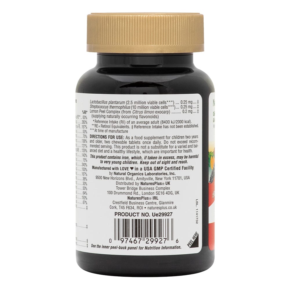 Natures Plus Animal Parade Gold Children's Multi Chewable Tabs