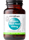 Viridian Organic Black Seed 450mg Caps