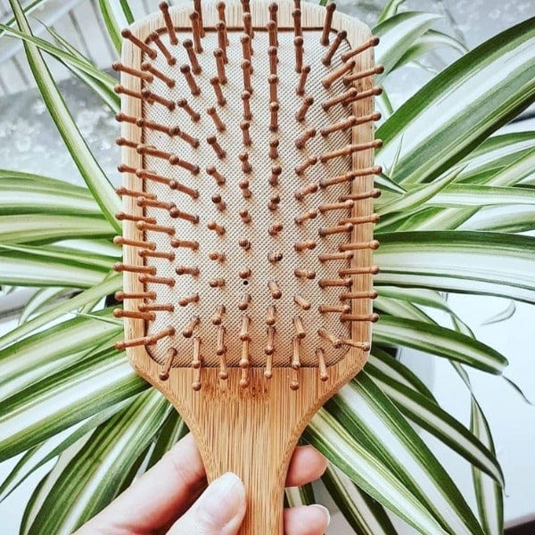 VirtueBrush Bamboo Paddle Hairbrush