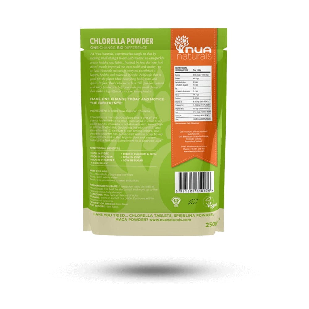 Nua Naturals Chlorella Powder 250g