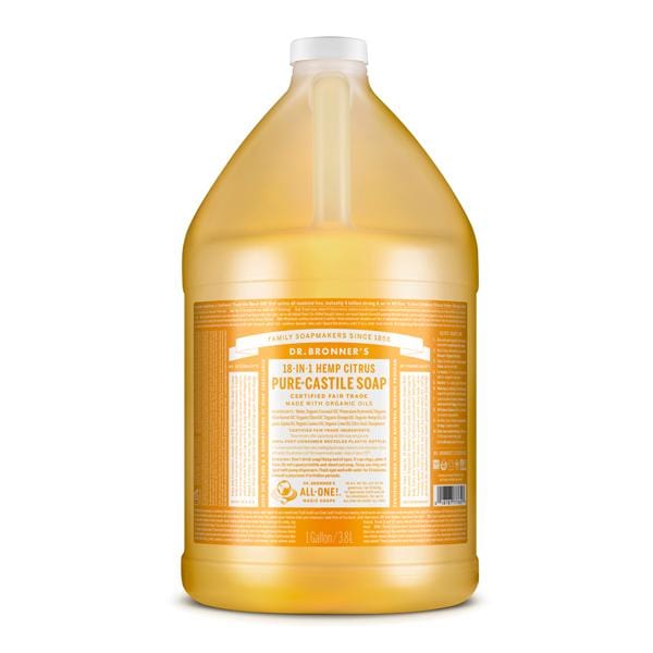 Dr Bronner's Castile Liquid Soap Citrus Orange