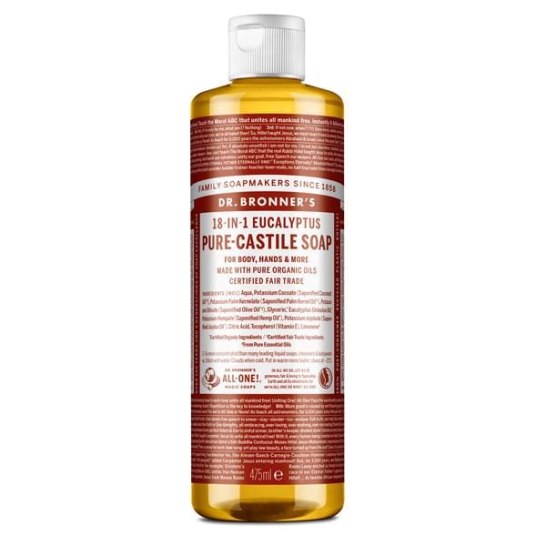 Dr Bronner's Castile Liquid Soap Eucalyptus