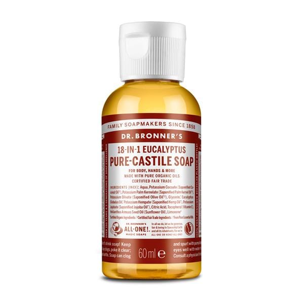 Dr Bronner's Castile Liquid Soap Eucalyptus