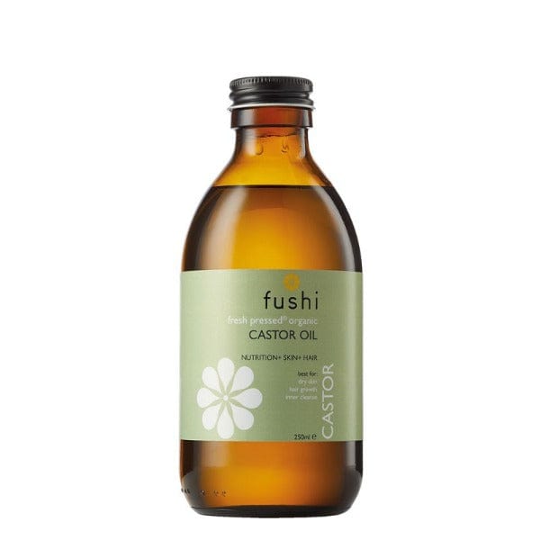 Fushi Organic Castor Oil Fushi    Cold-pressed & unrefined for skin and hair hydration. Nourishes scalp & supports fuller-looking hair. Hexane-free & pure.