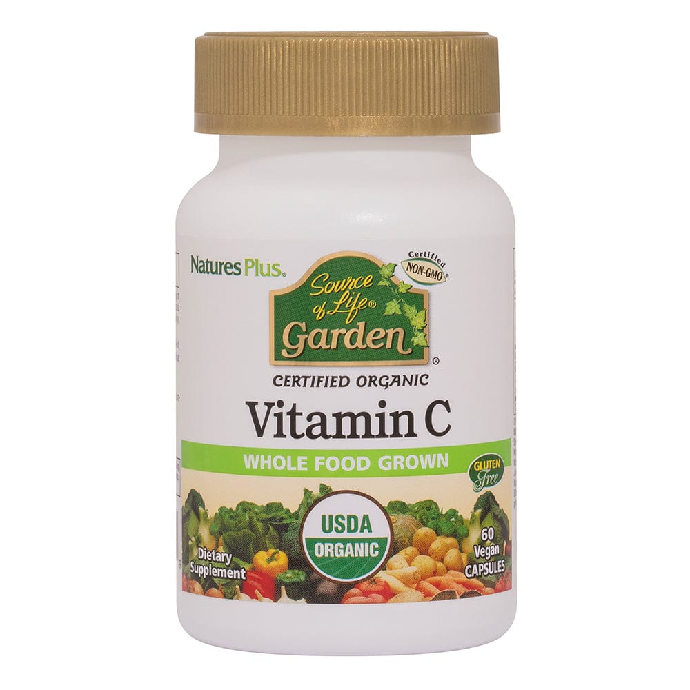 Natures Plus Source Of Life garden Vitamin C. Vegan, organic & gluten-free