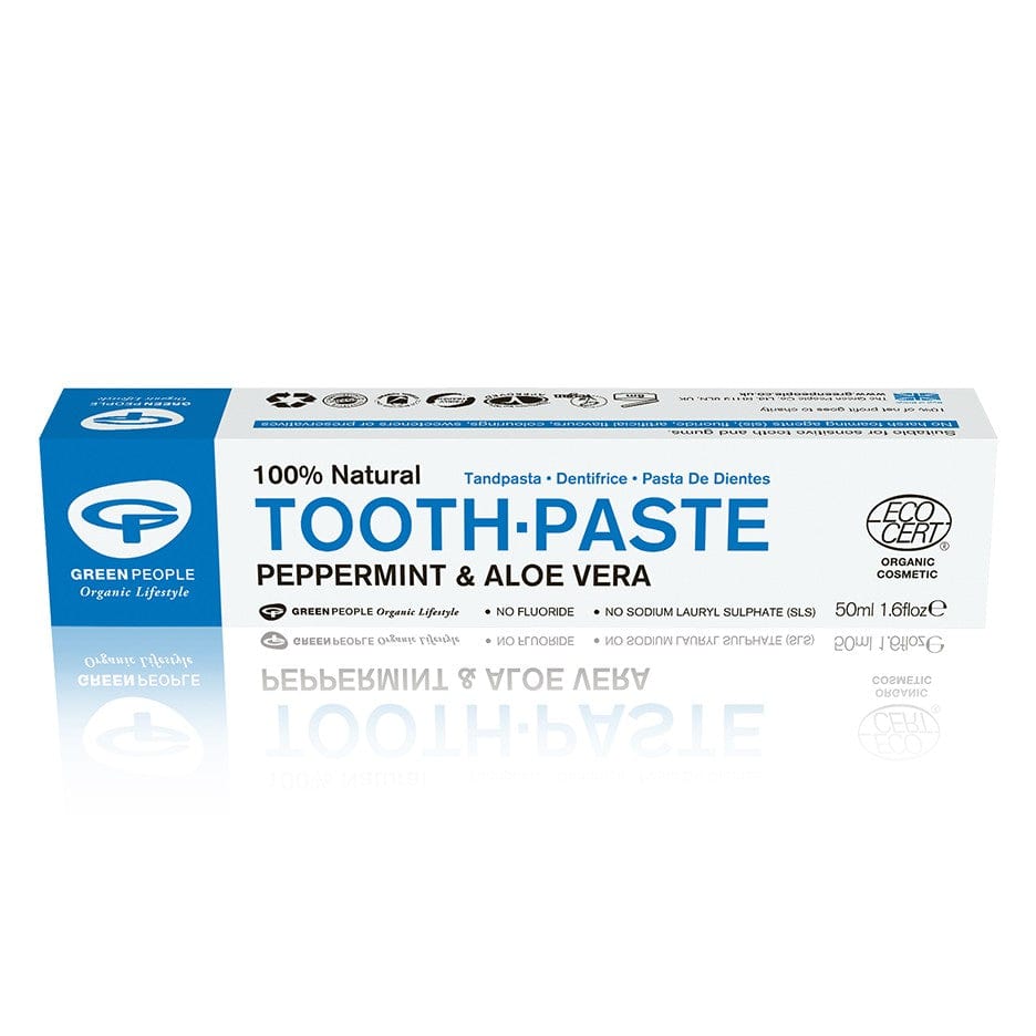 Green People Organic Peppermint & Aloe Vera Toothpaste 50ml