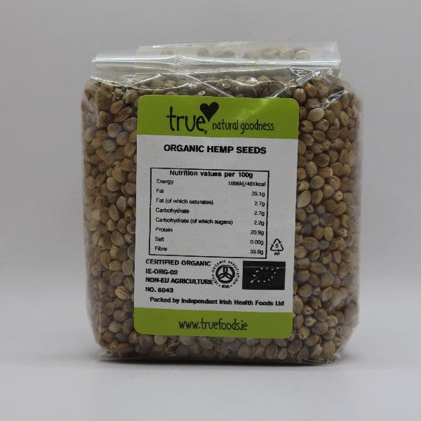 Organic Hemp Seeds 250g