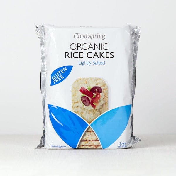 Clearspring Organic Rice Cakes Lightly Salted 130g