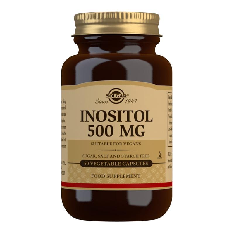 Solgar Inositol 500mg 50 Veg Caps