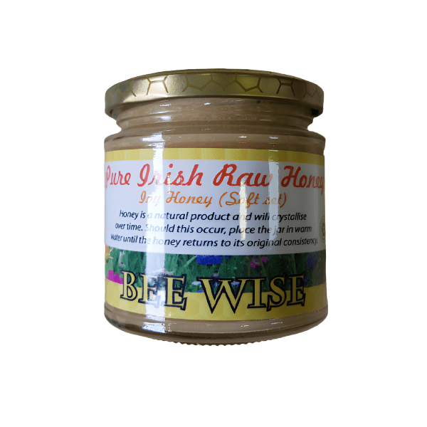 Beewise Pure Irish Raw Ivy Soft Set Honey