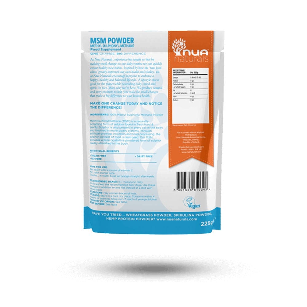 Nua Naturals MSM Powder 225g