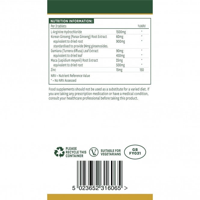 Natures Aid Active Man 60 Tabs