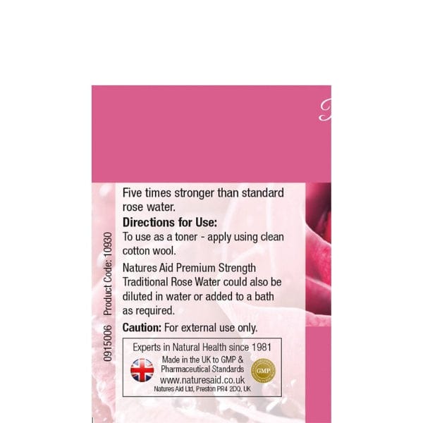 Natures Aid Rosewater 150ml