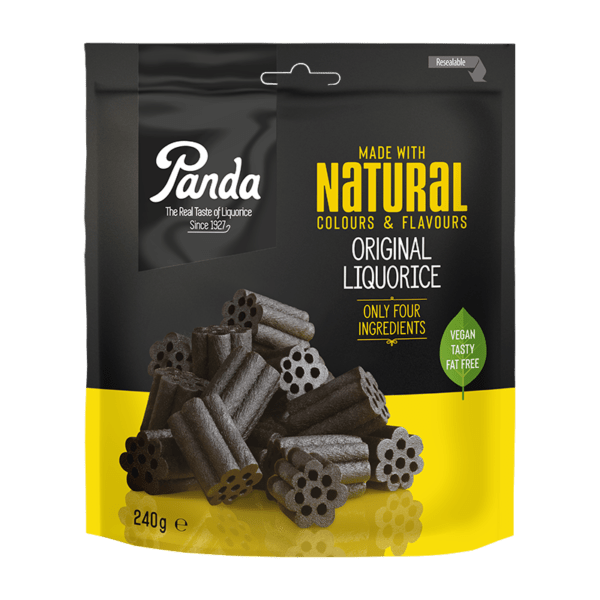 Panda Natural Liqourice Drops 240g