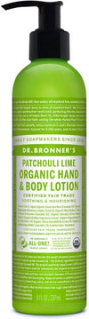 Dr Bronner's Organic Body Lotion Patchouli Lime 236ml