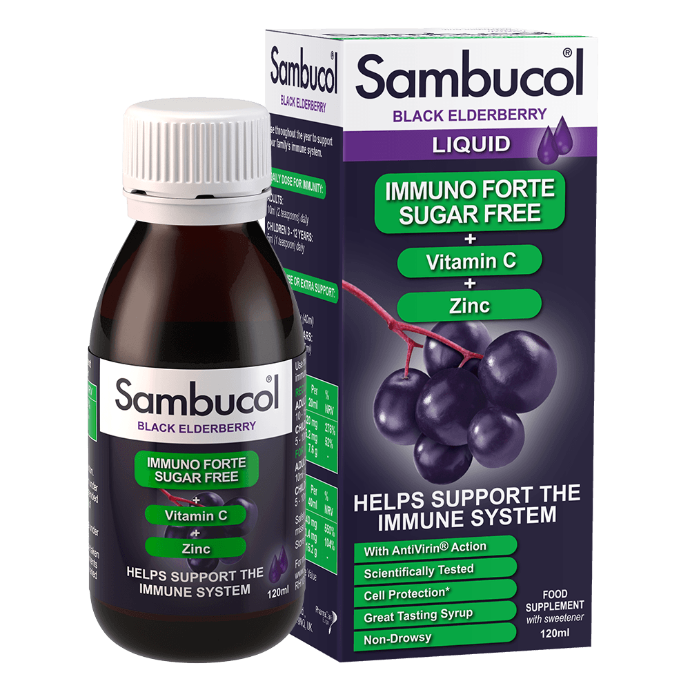 Sambucol Immuno Forte Sugar free 120ml