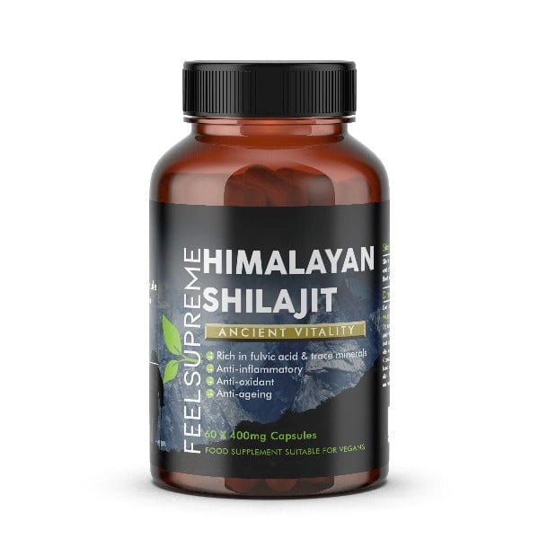 Feel Supreme Himalayan Shilajit 400mg 60 Caps
