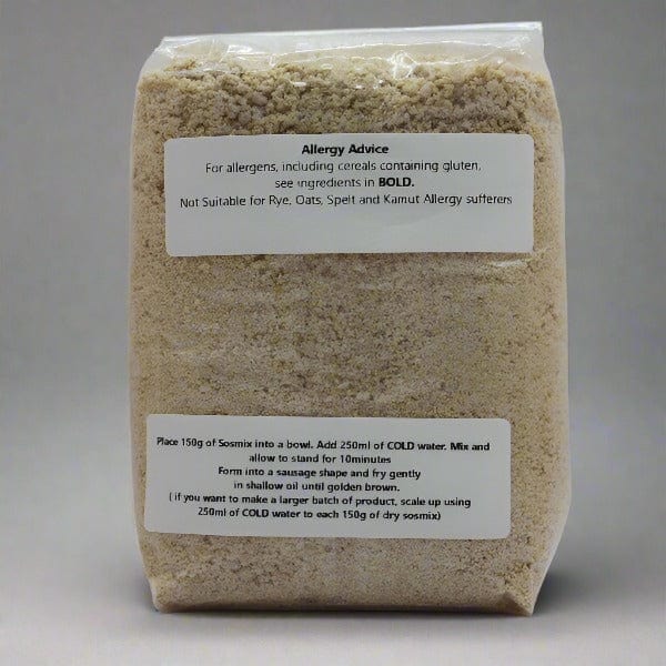 sosmix dried veggie sausage mix