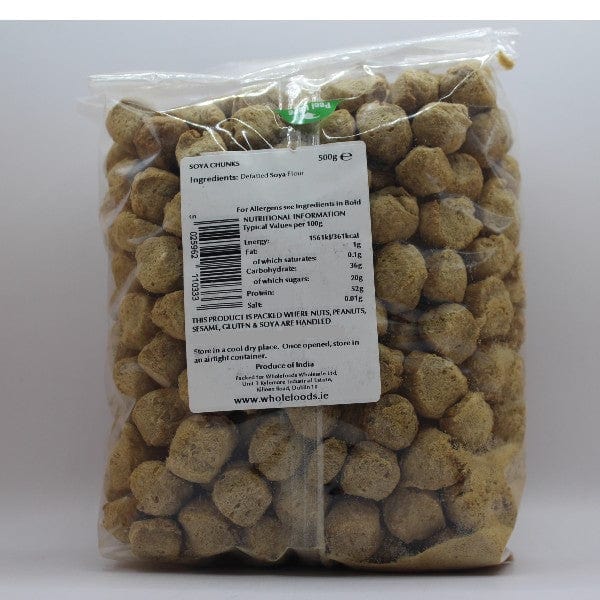 Natural Soya Chunks GMO-FREE 500g