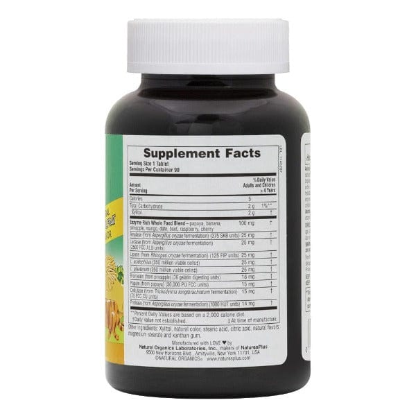 Natures Plus Animal Parade Tummy Zyme 90 Chewable Tabs