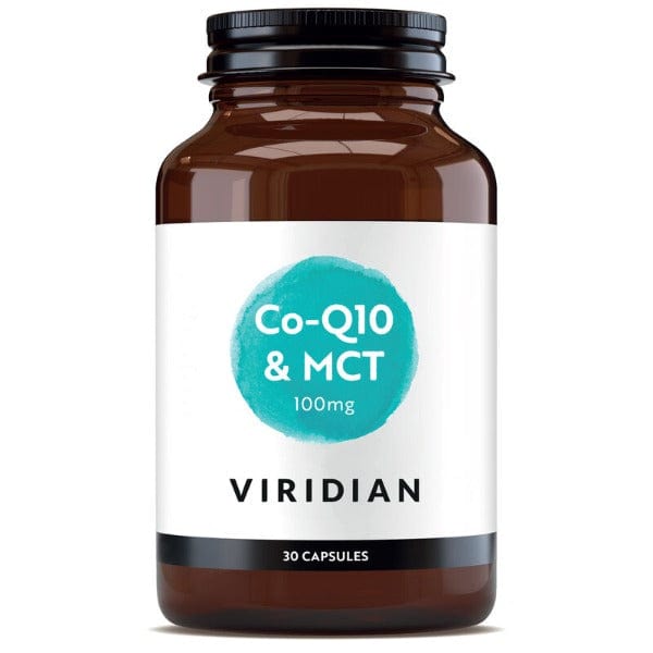 Viridian Co-enzyme Q10 100mg with MCT 30 Caps