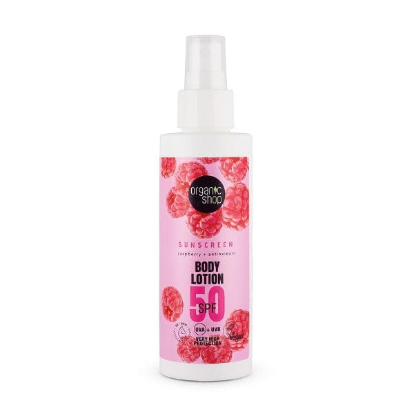 Organic Shop Sunscreen Body Lotion SPF50 150ml