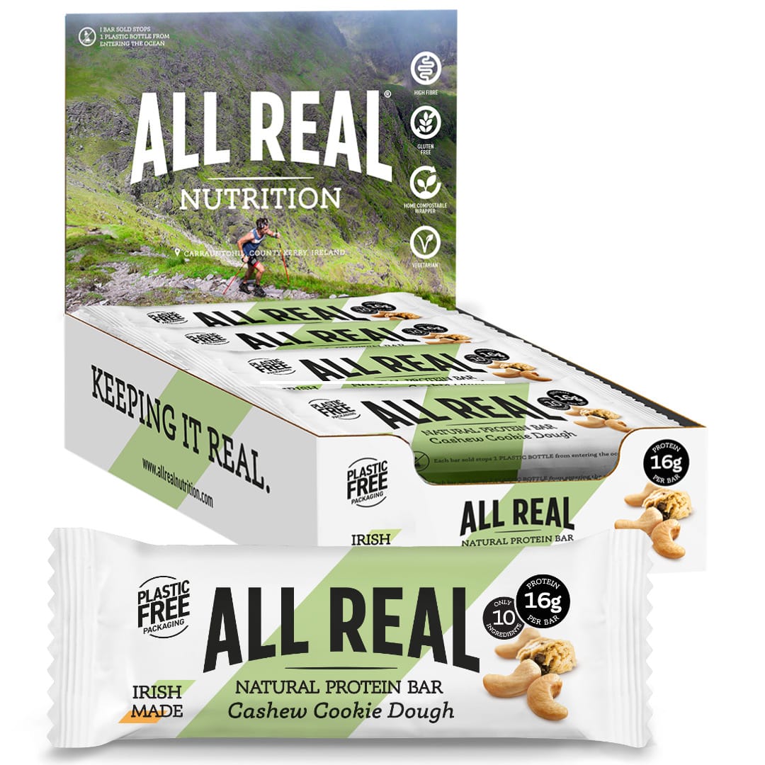 All Real Cashew Cookie Dough Natural Protein Bar 50g