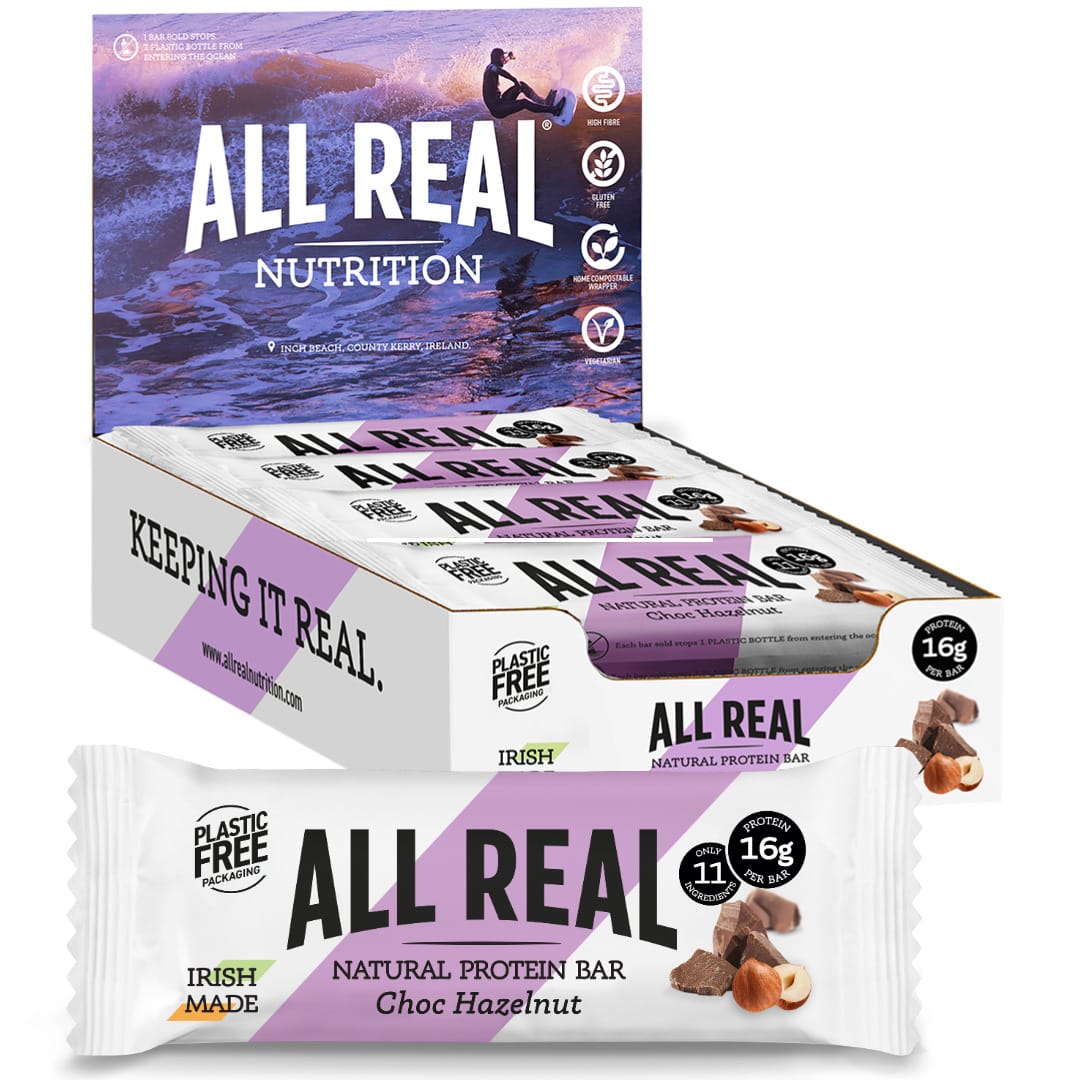 All Real Choc Hazelnut Natural Protein Bar 50g